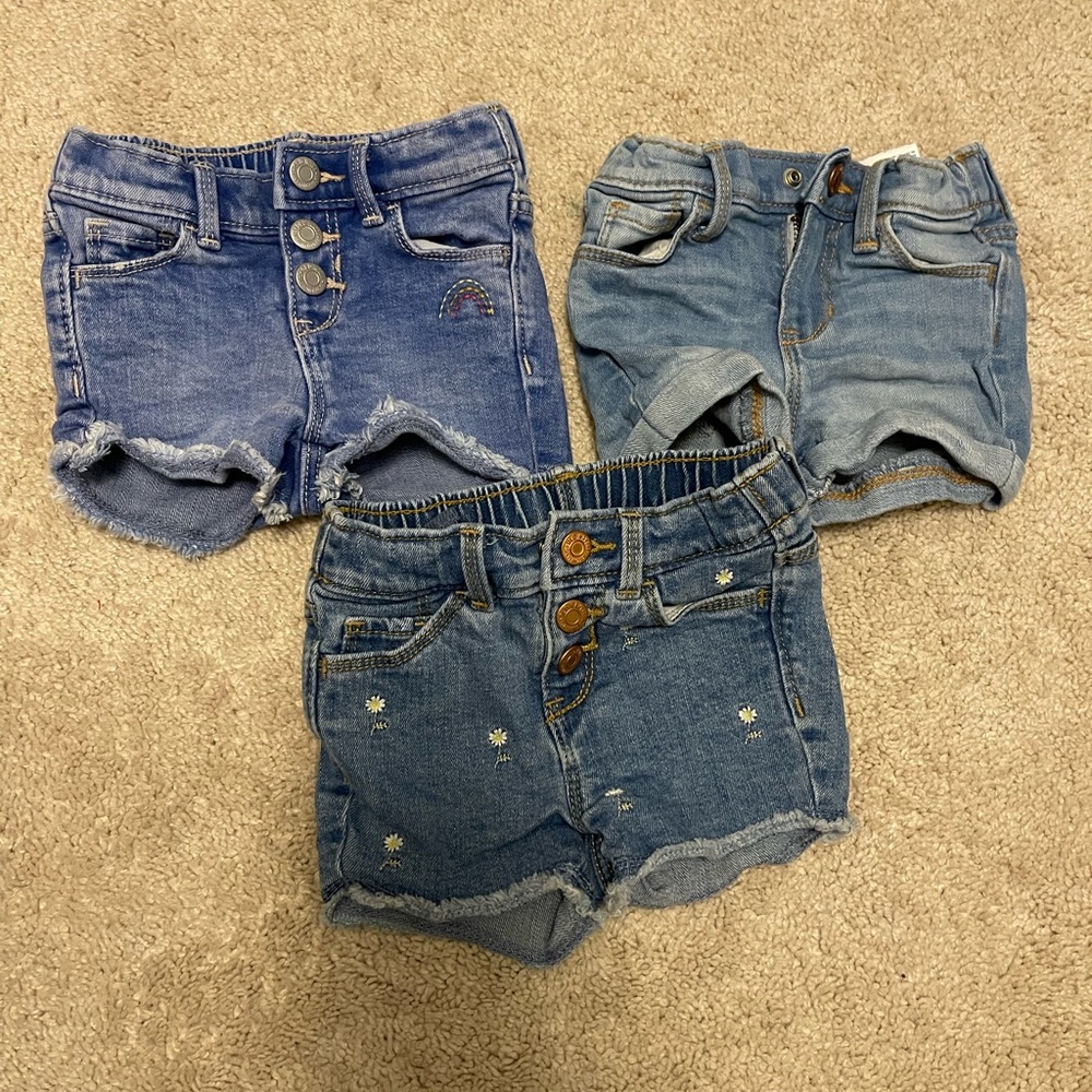 Old Navy 18-24 month girl denim shorts